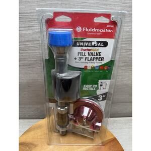 Fluidmaster K-400H-040 PerforMAX Fill Valve and 3-Inch Flapper Toilet Repair
